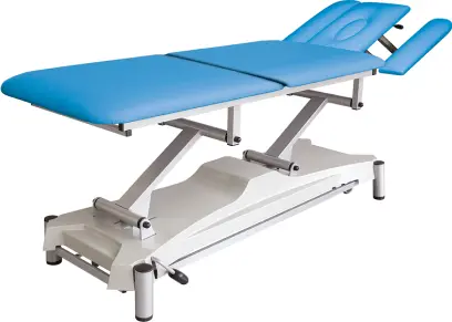 VL - F5 - PLUS  lehátko rehabilitační, koženka MONA 40 - koženka světle modrá